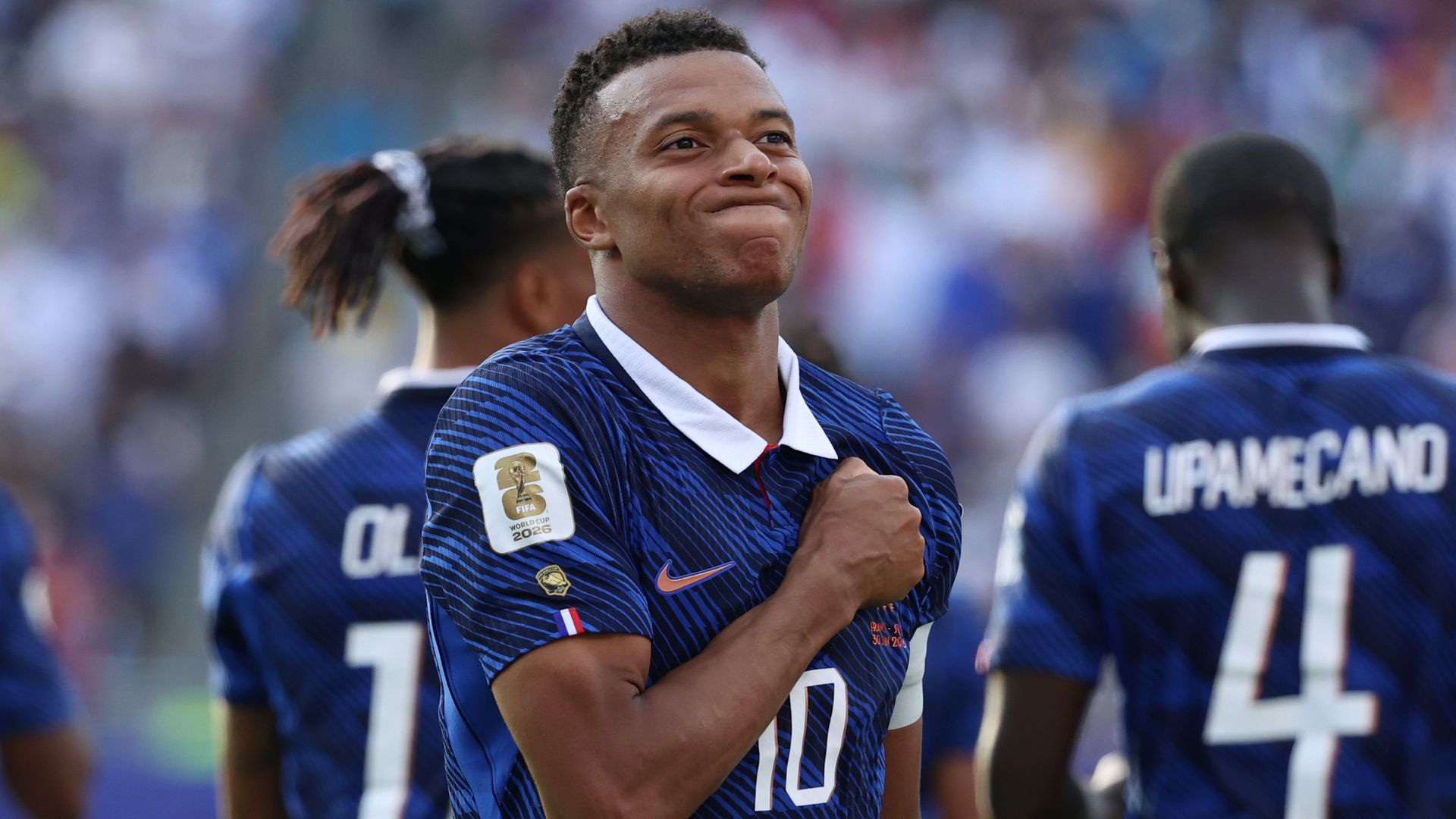 Mbappe, Fransa'yı