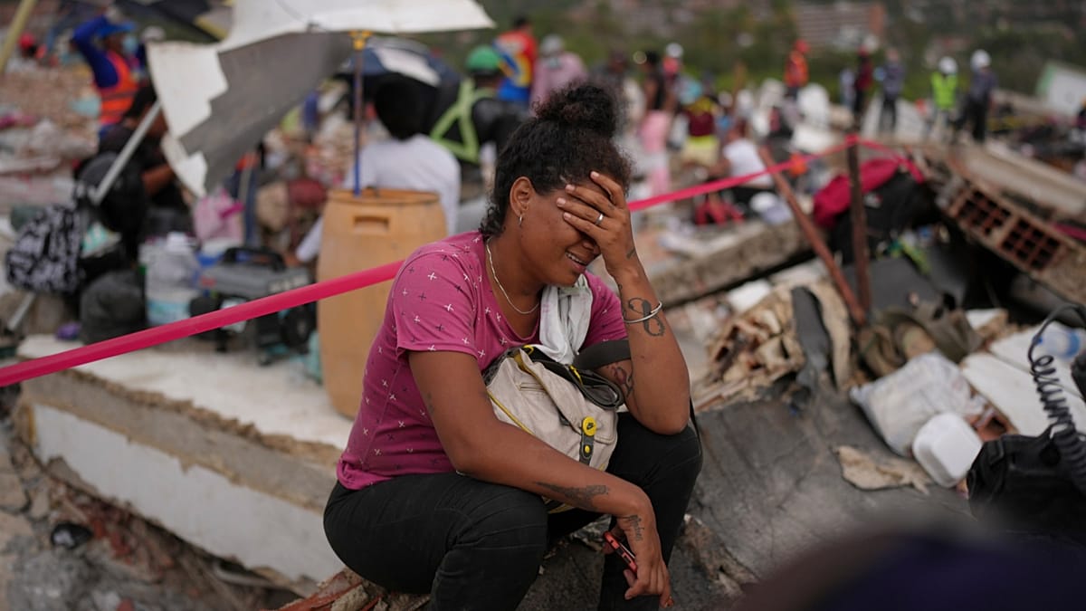 Venezuela'da Depremin