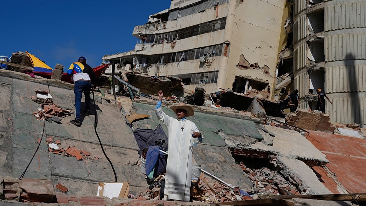 Venezuela'daki Depremin
